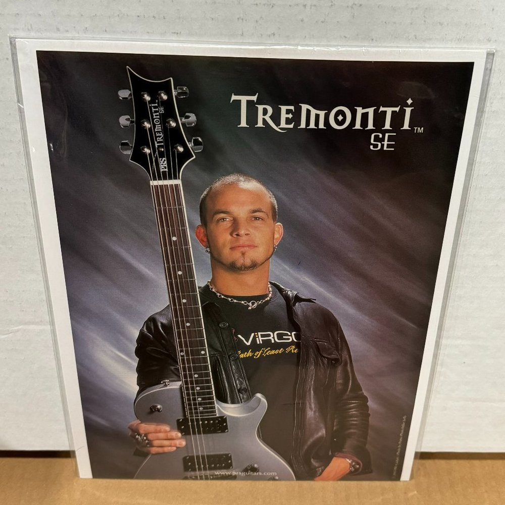 Mark Tremonti of Creed - PRS Guitars - 2003 Print Advertisement